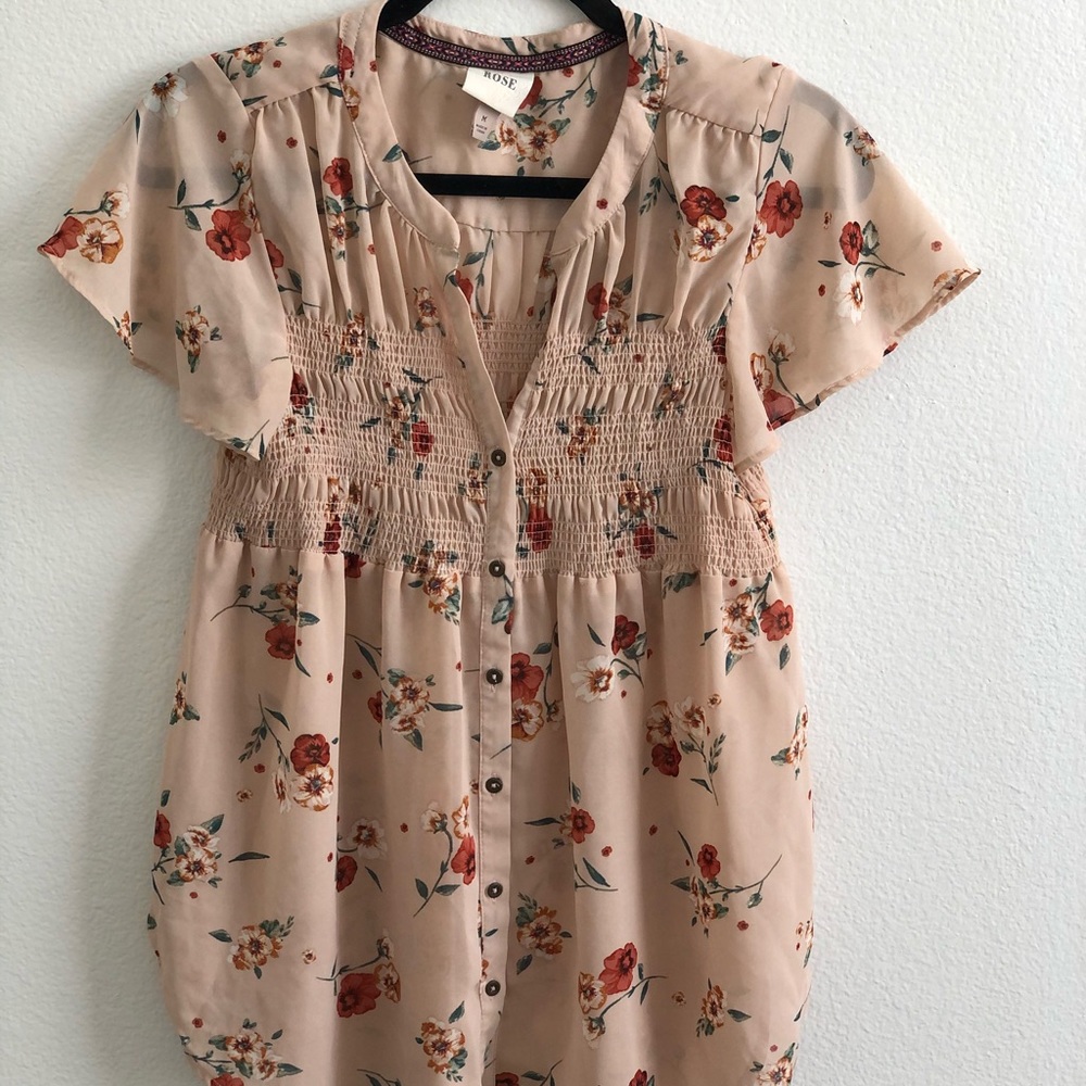 2 for $8 Knox Rose Floral Top